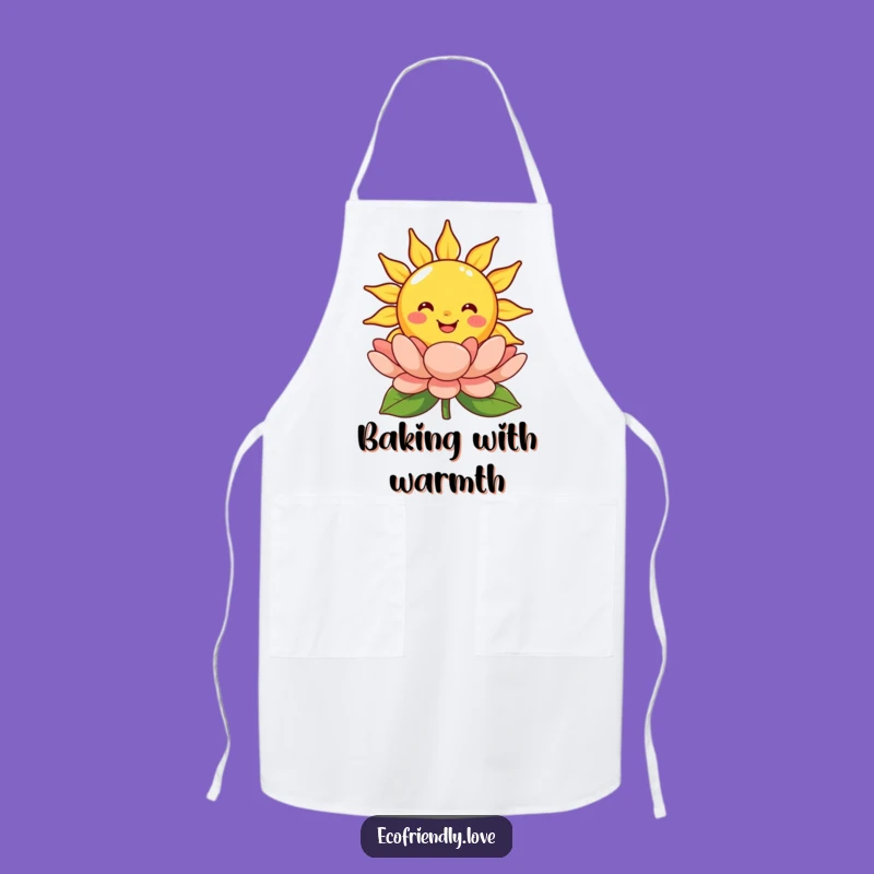 Funny Smiling Sun Apron: Radiate Warmth While You Cook