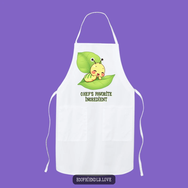 Funny Caterpillar Apron: Munch with Giddy Joy in the Kitchen