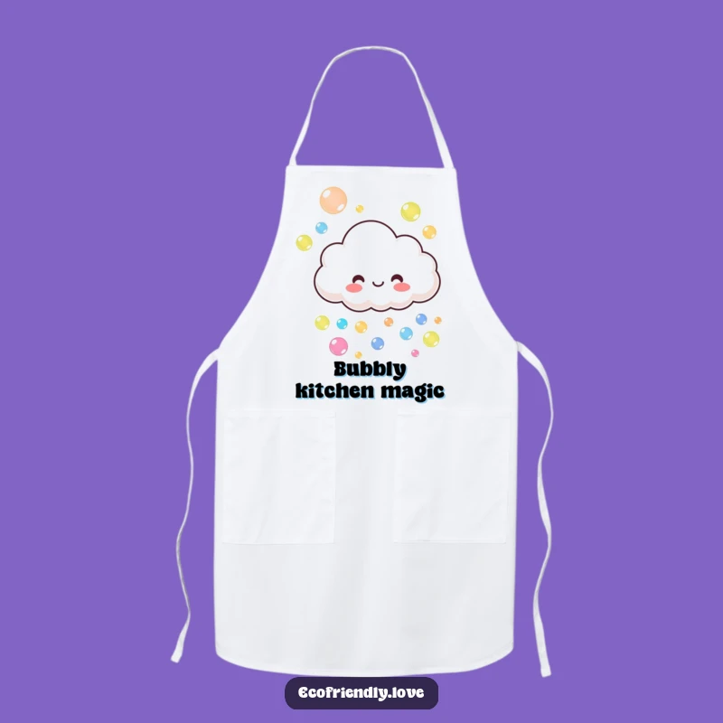 Funny Cloud's Bubble Apron: Cook with Joy and Humor Gift