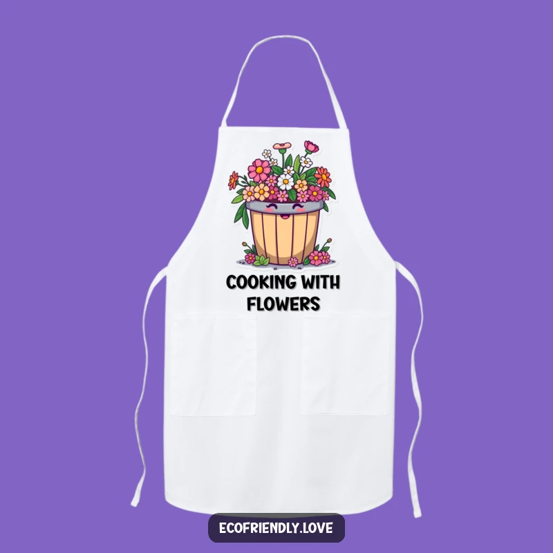 Funny Compost Bin Apron: Garden Fun, Chef's Bloom, Perfect Funny Gift