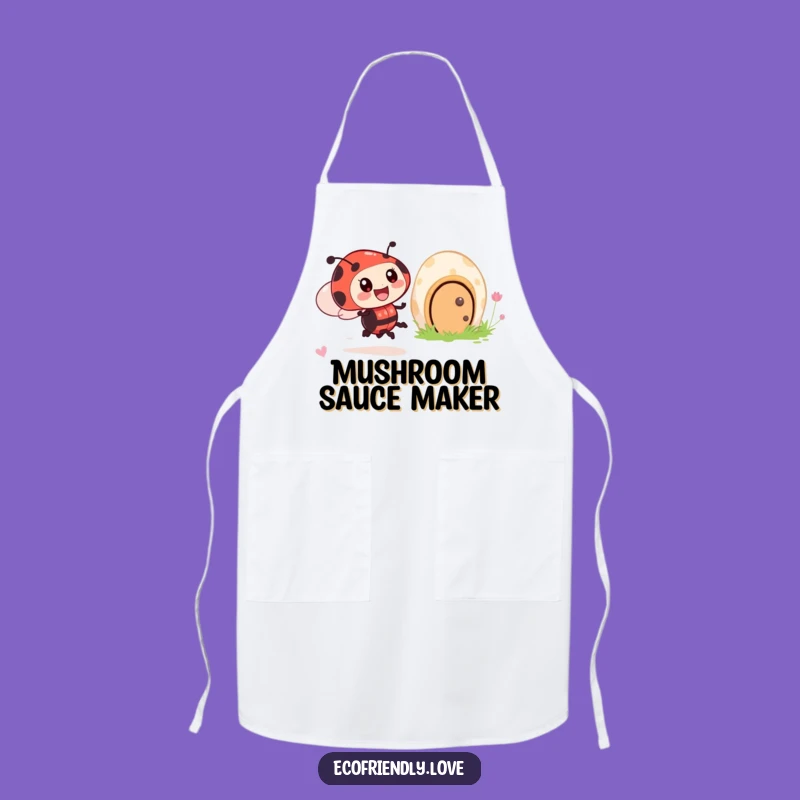 Funny Ladybug Zoom Apron: Whimsical & Hilarious Kitchen Wear