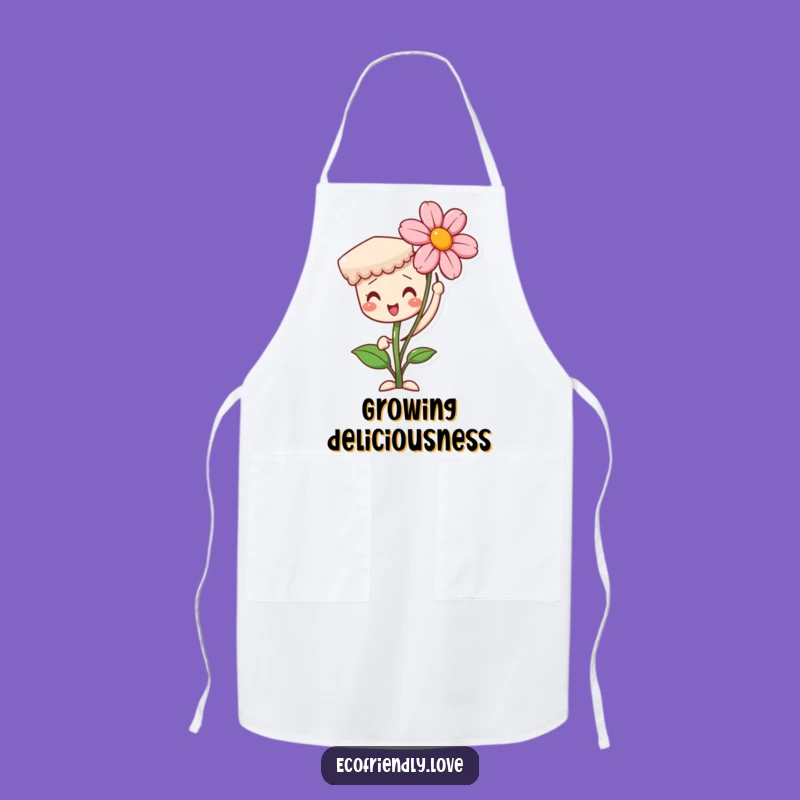 Funny Seedling Apron: Master Gardener, Bloom in Kitchen, Perfect Gift!
