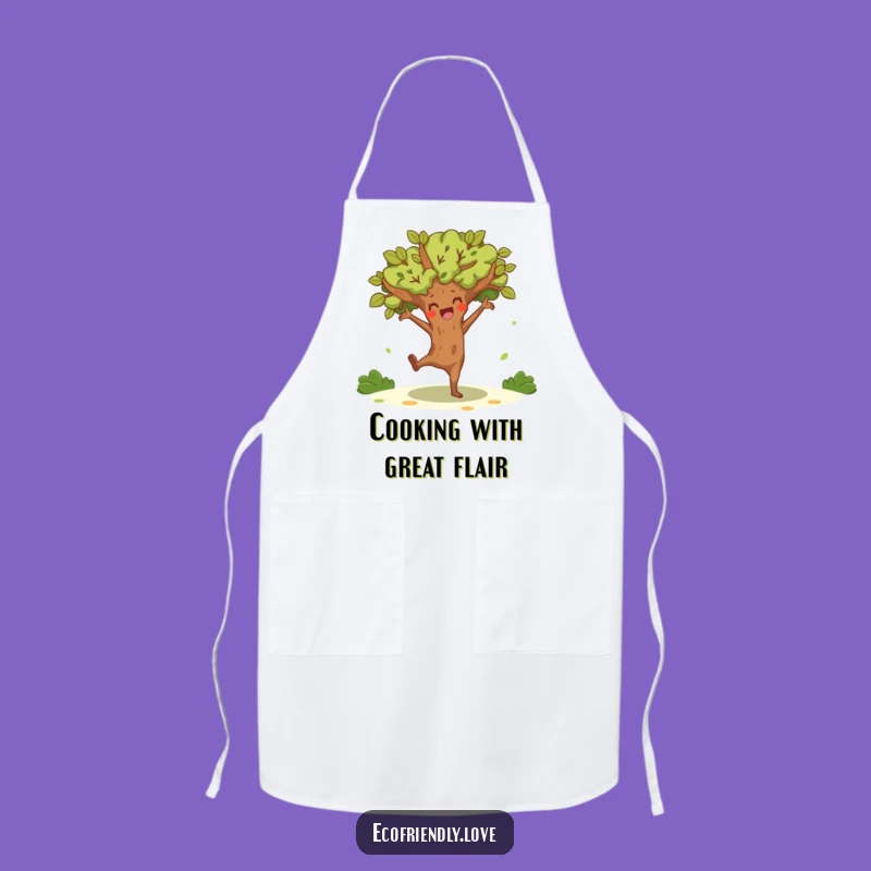 Funny Tree Dance Apron - Kitchen Fun & Humorous Cooking