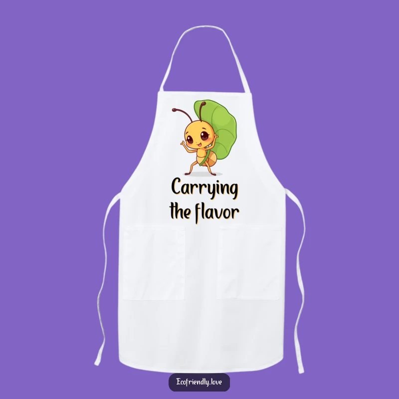 Funny Triumphant Ant Apron: Kitchen Mighty Carrier, Inspiring Chef Gift, Cooking Wear