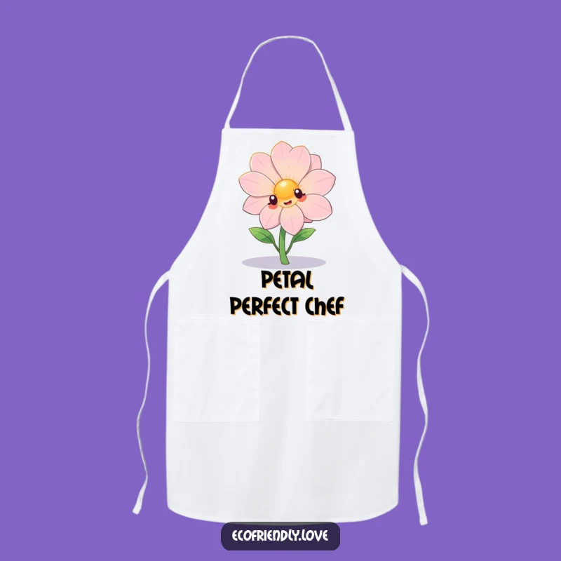 Funny Kawaii Flower Star Apron - Cook with Drama!