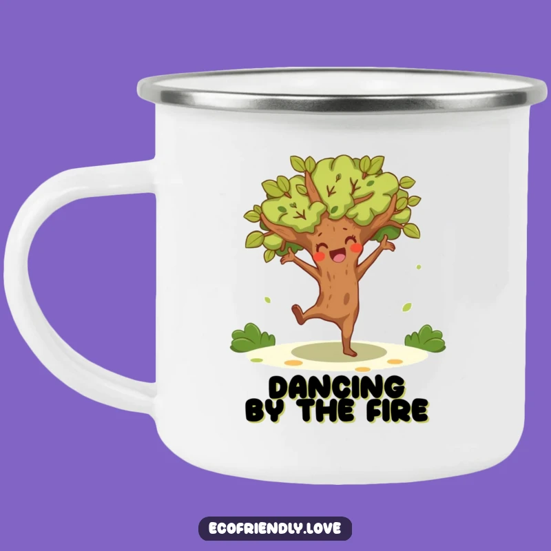 Funny Tree Dance Camping Mug - Outdoor Energy & Humor