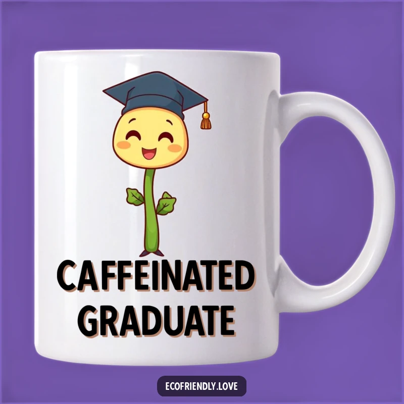 Funny Sprout Graduation Mug: Celebrate Achievements with This Hilarious Gift