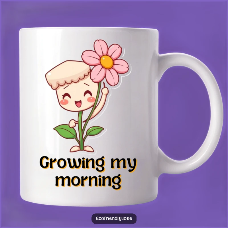 Funny Seedling Flower Mug: Proud Growth, Blooming Gift, Perfect Mug!