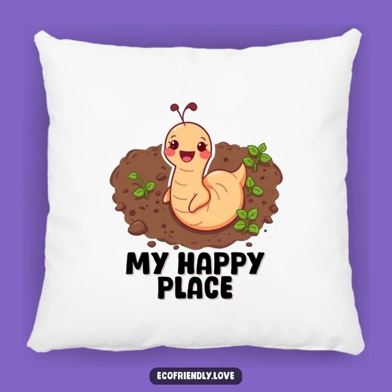 Funny Earthworm Pillow: Cozy Comfort with a Wiggle, Adorable Funny Gift Pillow