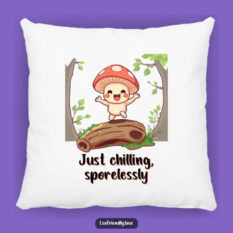 Funny Mushroom Pillow: Cozy Comfort with Woodland Charm, Adorable Funny Gift