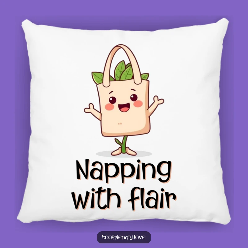 Funny Plant Tote Hat Pillow: Cozy Style, Character Comfort, Perfect Funny Gift