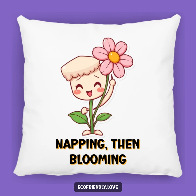 Funny Seedling Pillow: Cozy Bloom, Proud Comfort, Perfect Gift!