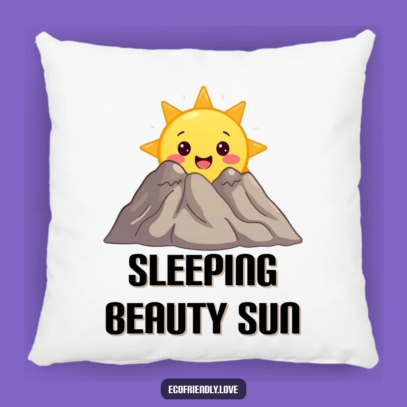 Funny Sun Pillow: Cozy Adventure Accent, Soft & Cheerful Funny Gift