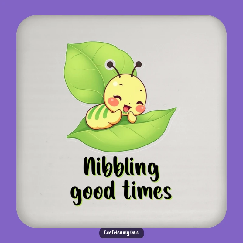 Funny Caterpillar Coasters: Protect Tables with Giddy Charm