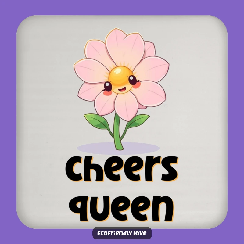 Funny Kawaii Flower Star Coaster - Dramatic Protection!