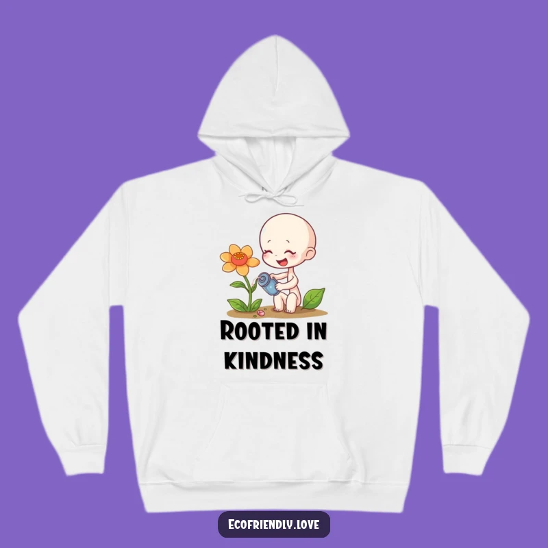 Cozy Funny Sprout's Plant Hoodie: Stay Warm and Humorous Gift