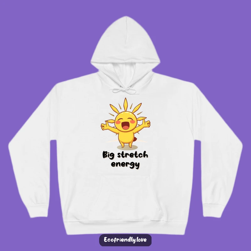 Cozy Funny Sunshine Yawn Hoodie - Your Warm & Witty Gift