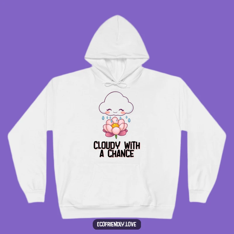 Funny Cloud Hoodie: Cozy Weather Design, Warm & Playful Funny Gift