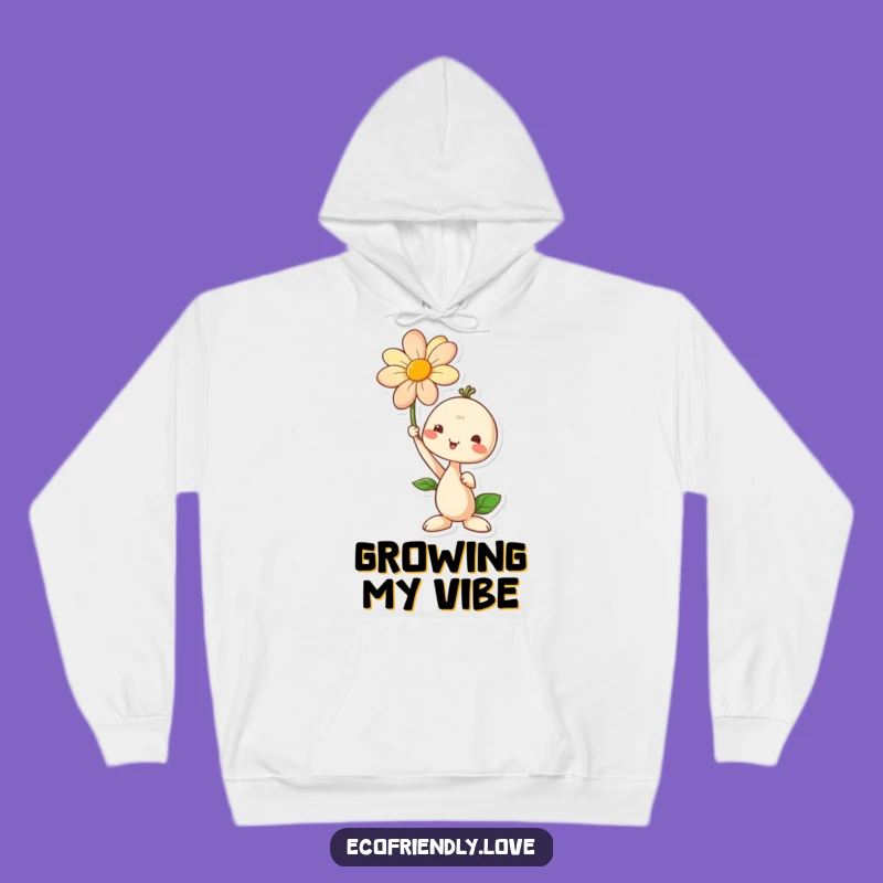 Cozy Funny Seedling Flower Hoodie: Embrace Your Growth in Style