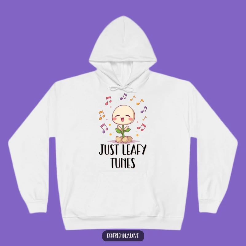 Cozy Funny Singing Seedling Hoodie: Warm Up with Nature's Melody