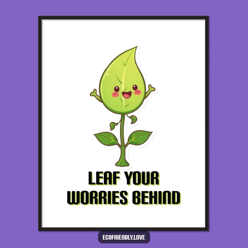 Free Printable Leaf Wall Art: Nature's Leap Downloadable Decor