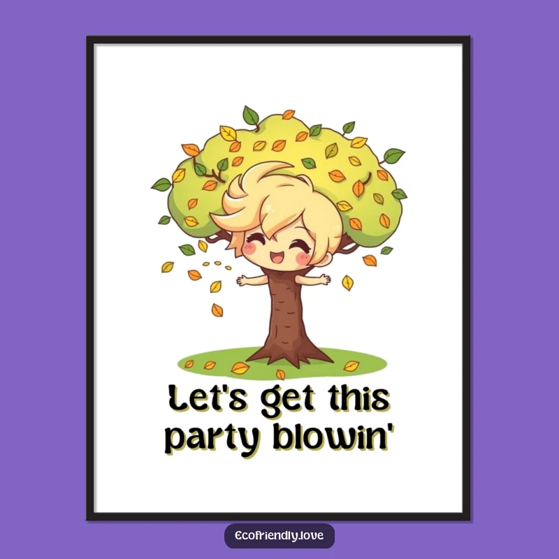 Free Printable Wall Art: Whimsical Wind, Enchanting Downloadable Design for a Cozy Home!