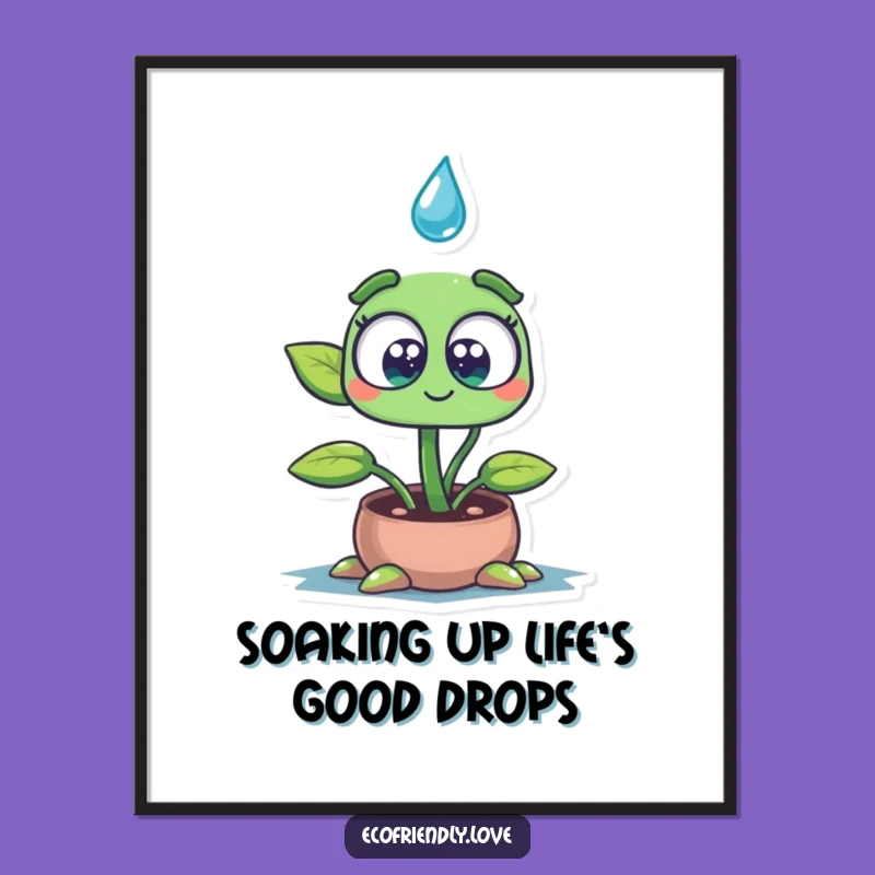 Funny Free Printable Wall Art: Seedling's Delight - Whimsical Nature Decor!