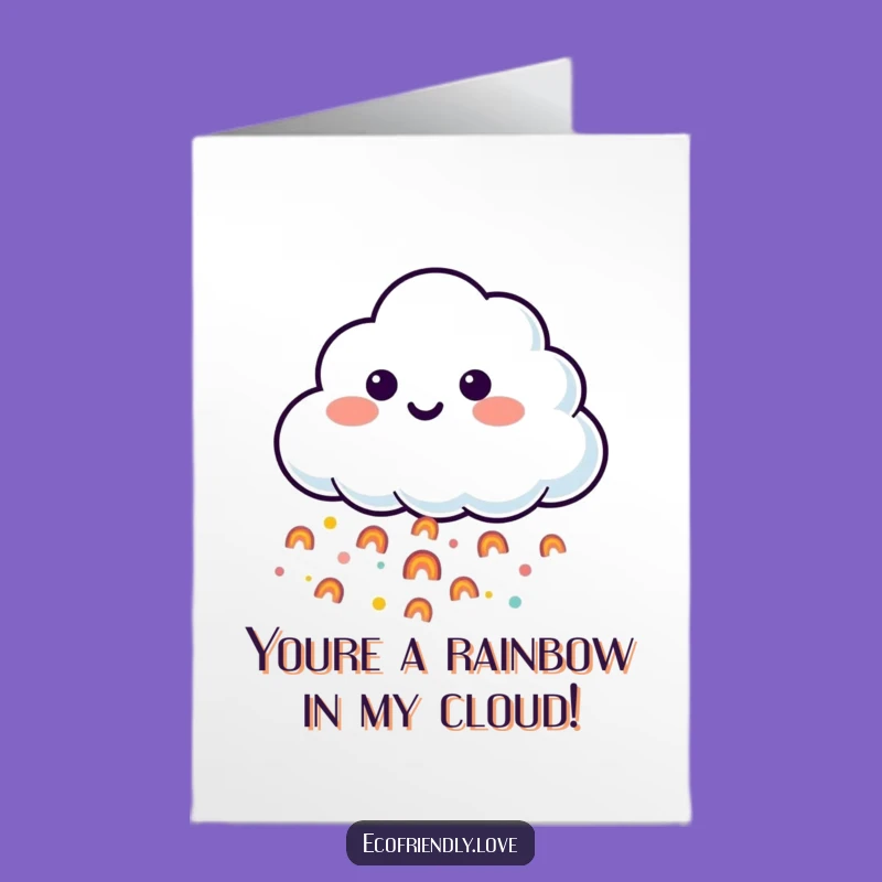 Free Printable Congrats Card: Rainbow Cloud Downpour, Funny Achievement Downloadable Greeting