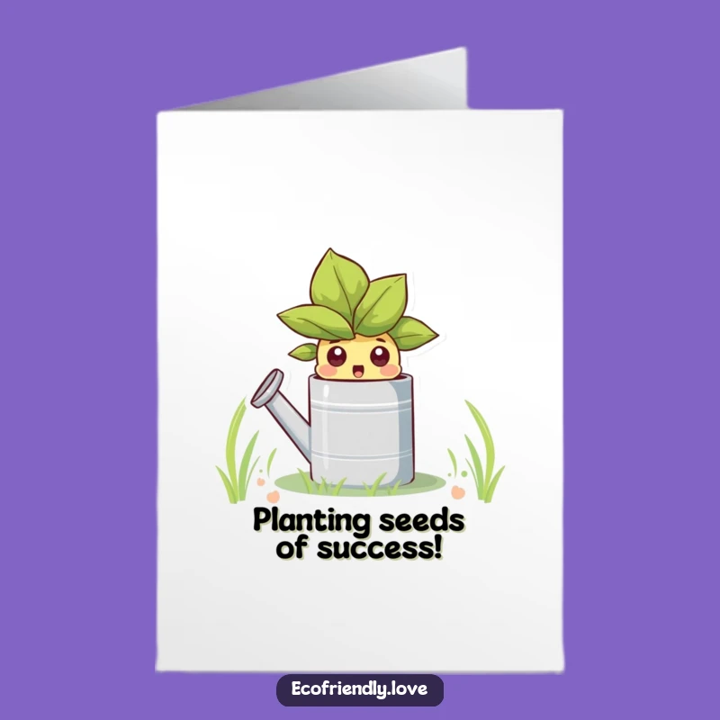Free Printable Congrats Card: Sprout's Surprise - Funny Downloadable Gift