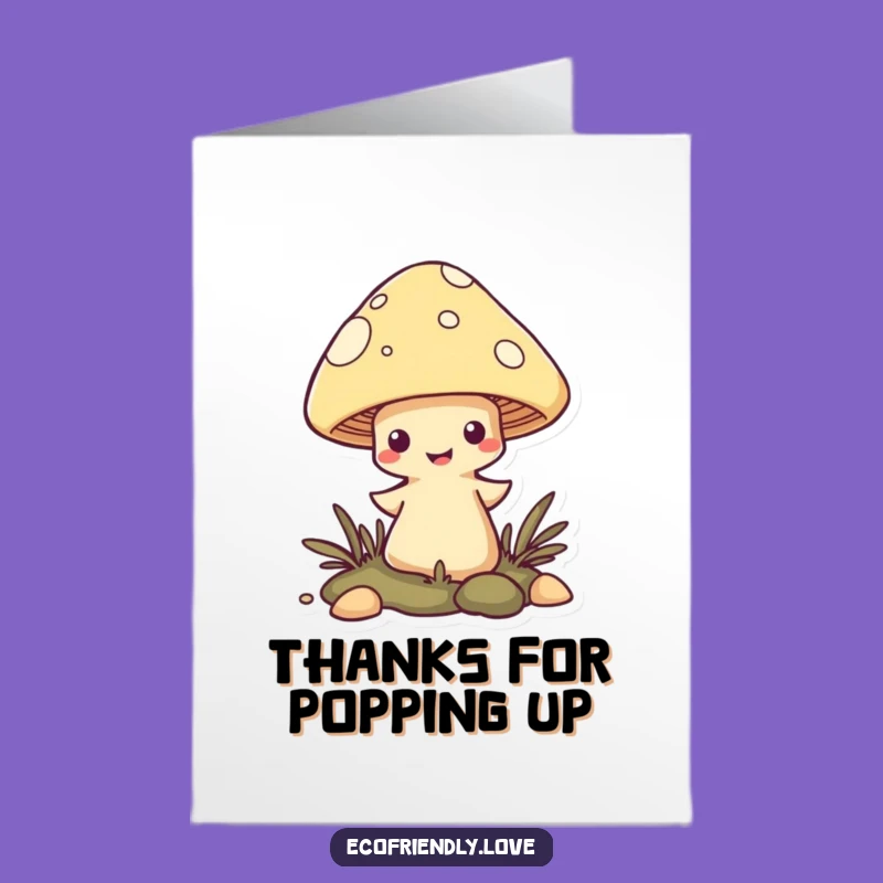 Free Printable Thank You Card: Mischievous Mushroom Pops With Thanks