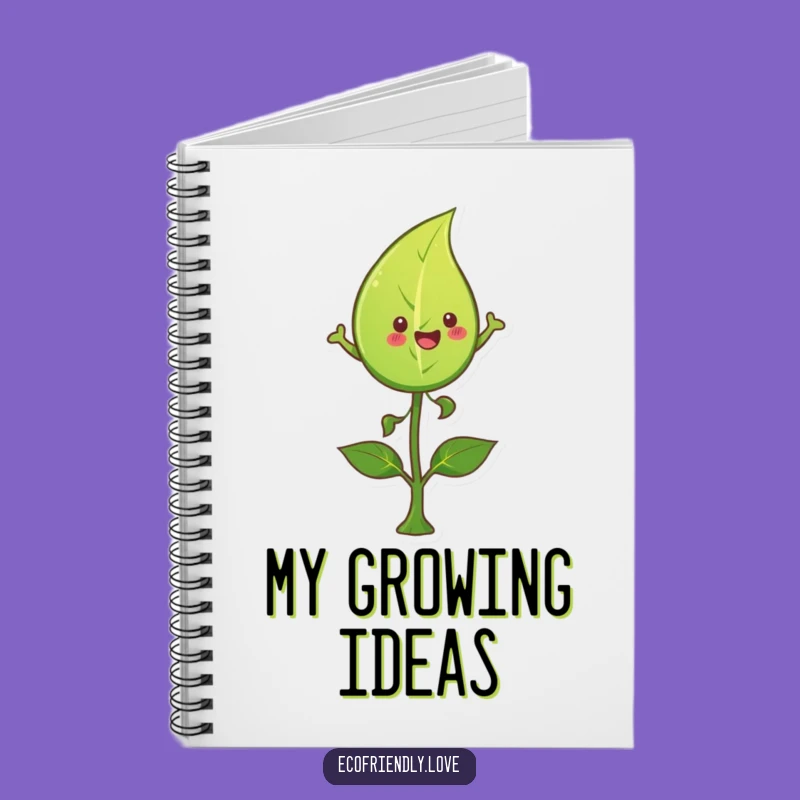 Funny Leaf Journal: Joyful Nature Notebook for Growing Ideas