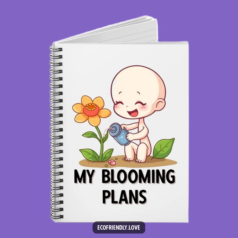 Funny Sprout's Plant Notebook: Jot Down Ideas with Green Humor Gift