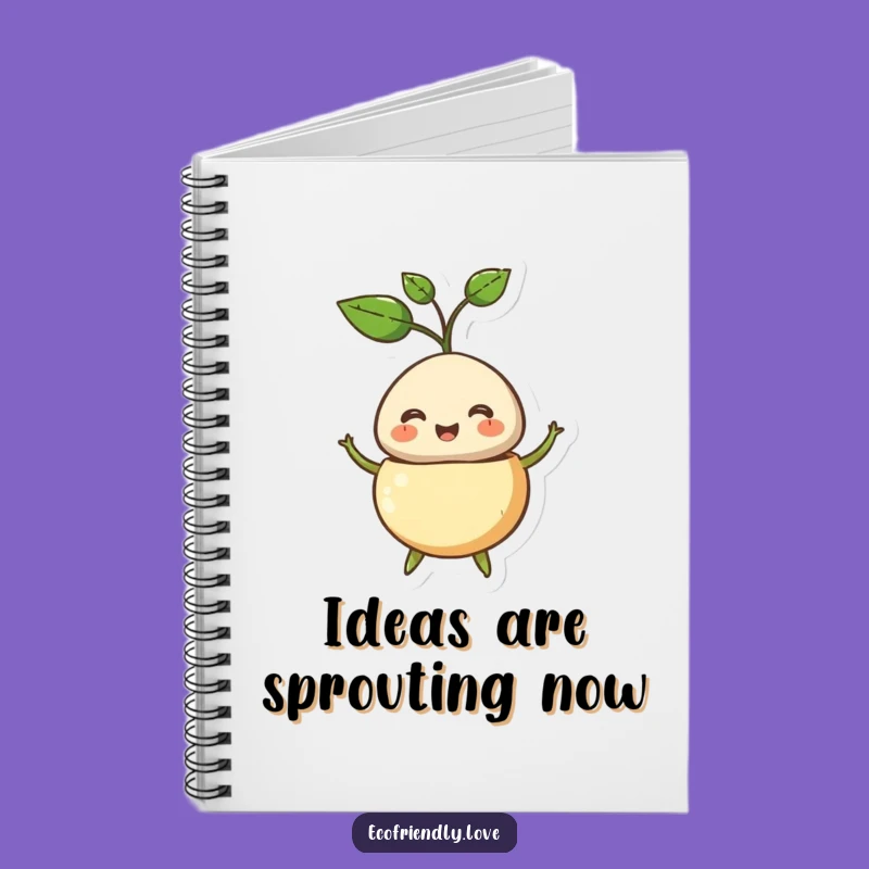 Funny Sprouting Seed Notebook: Jot Down Ideas with Giggles, Great Funny Gift Notebook