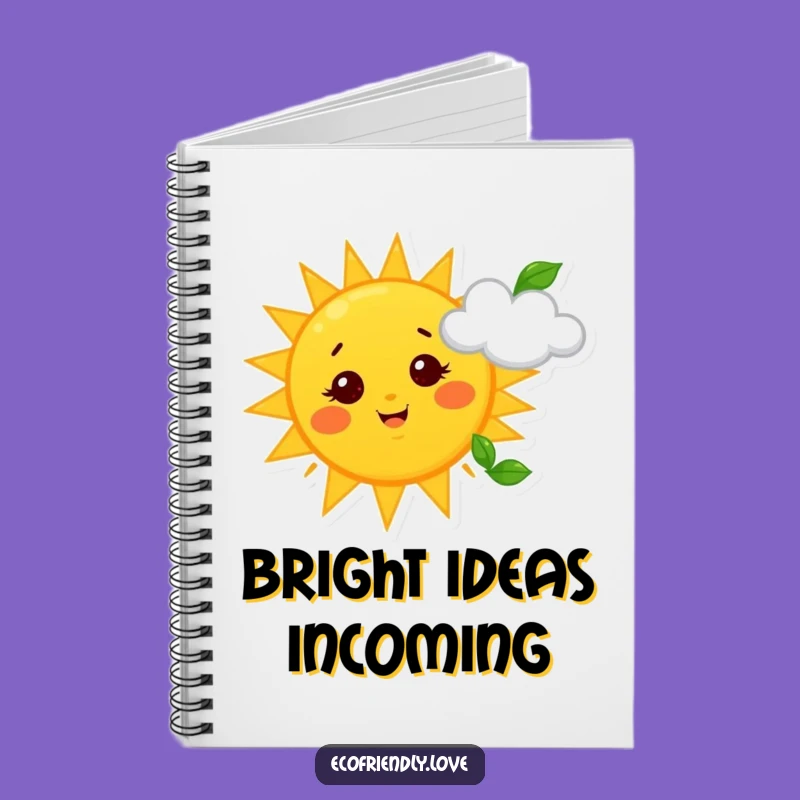 Funny Sun & Cloud Notebook: Jot Down Ideas with Sky Fun, Perfect Funny Gift