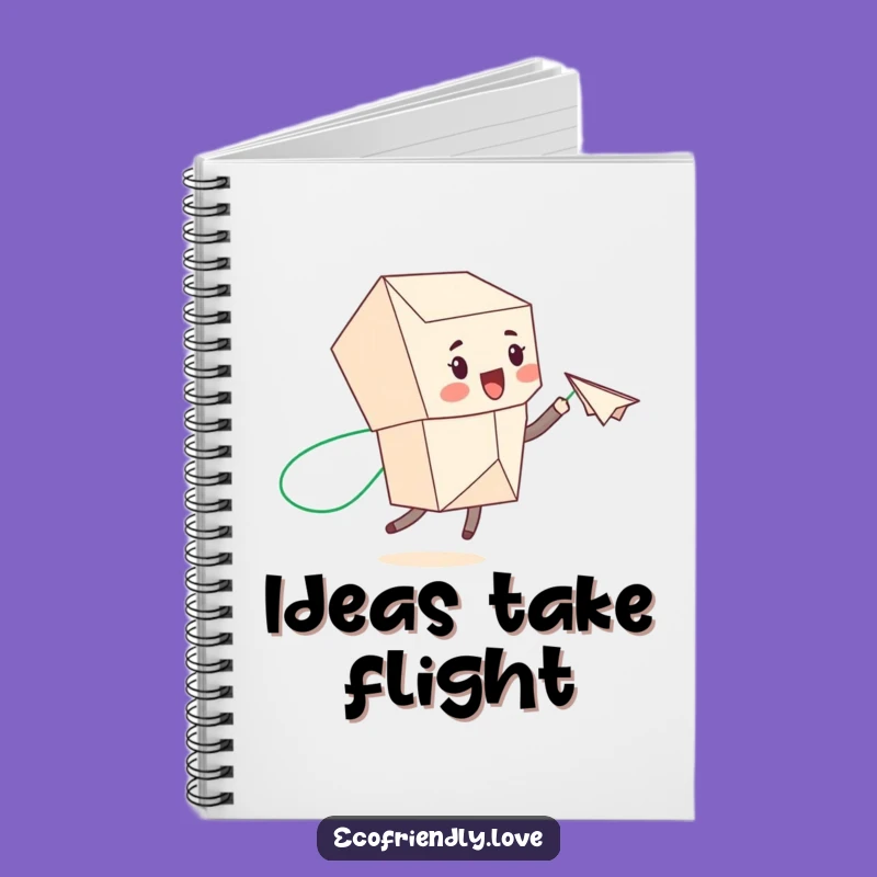 Funny Recycled Paper Notebook: Jot Down Ideas with Eco-Friendly Fun