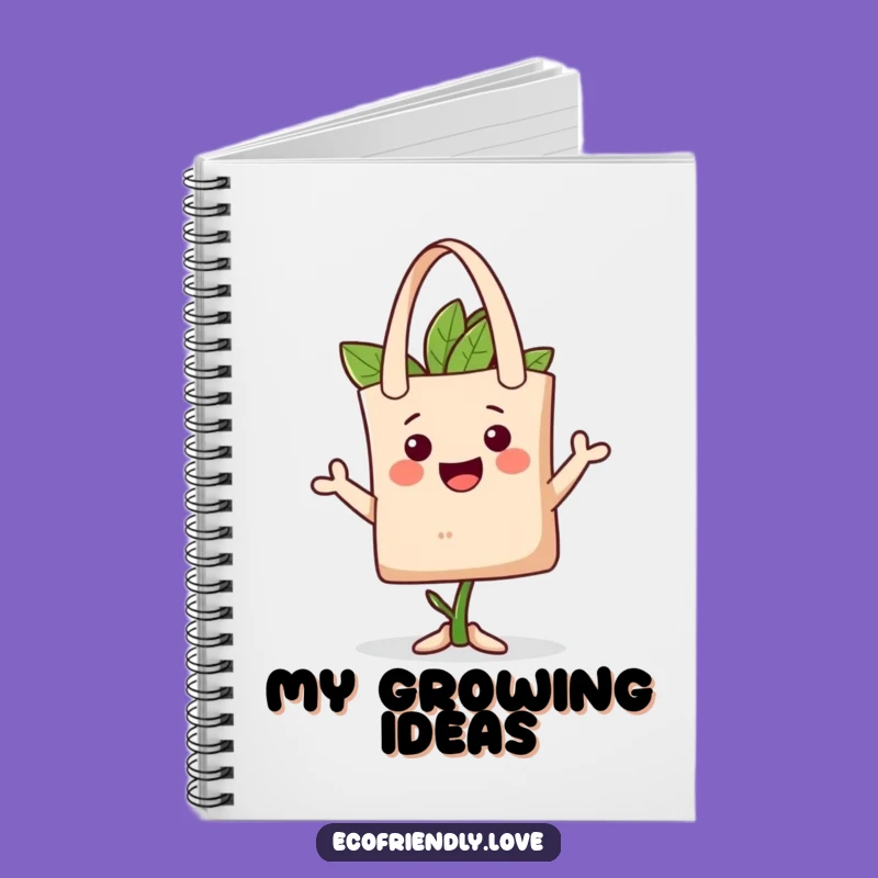 Funny Plant Tote Hat Notebook: Jot Down Style, Eco Notes, Perfect Funny Gift