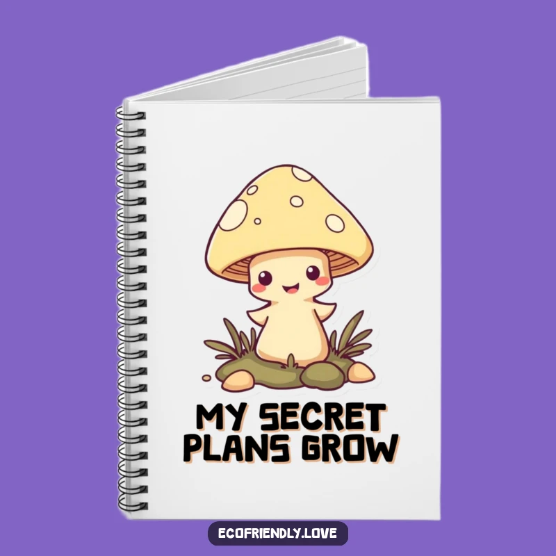 Funny Mushroom Notebook: Jot Down Mischievous Ideas Here