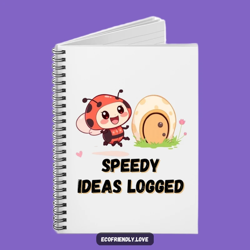 Funny Ladybug Zoom Notebook: Whimsical & Hilarious Journal