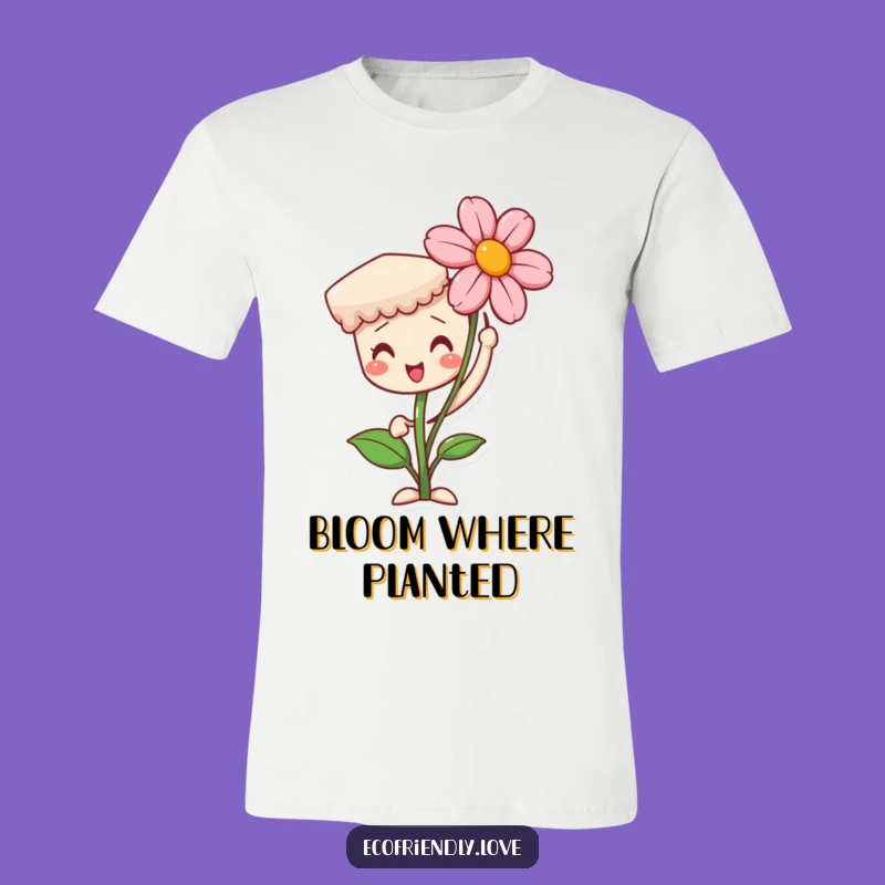 Funny Seedling Flower T-Shirt: Blooming Pride, Wear Your Success, Great Gift!