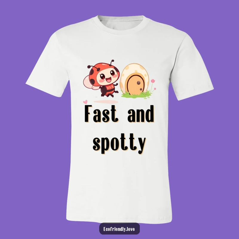 Funny Ladybug Zoom T-Shirt: Whimsical & Hilarious Garden Tee