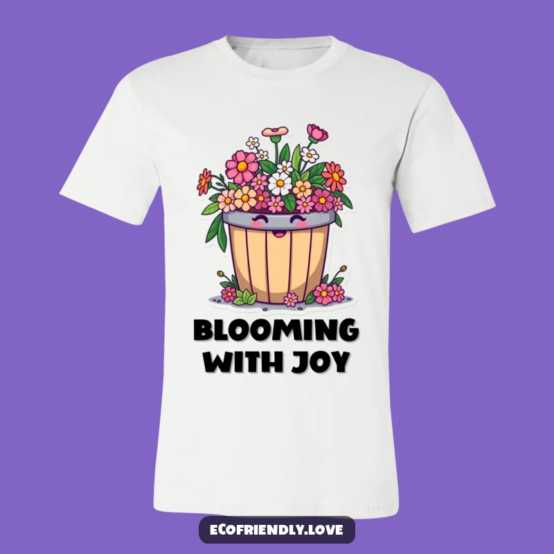 Funny Compost Bin T-Shirt: Blooming Humor, Eco-Friendly Fun, Perfect Funny Gift