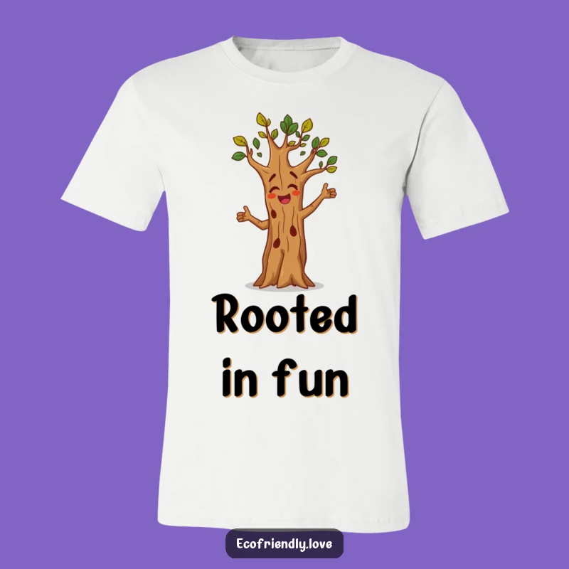 Funny Tree Dance T-Shirt: Energetic Moves, Wearable Fun, Great Gift!