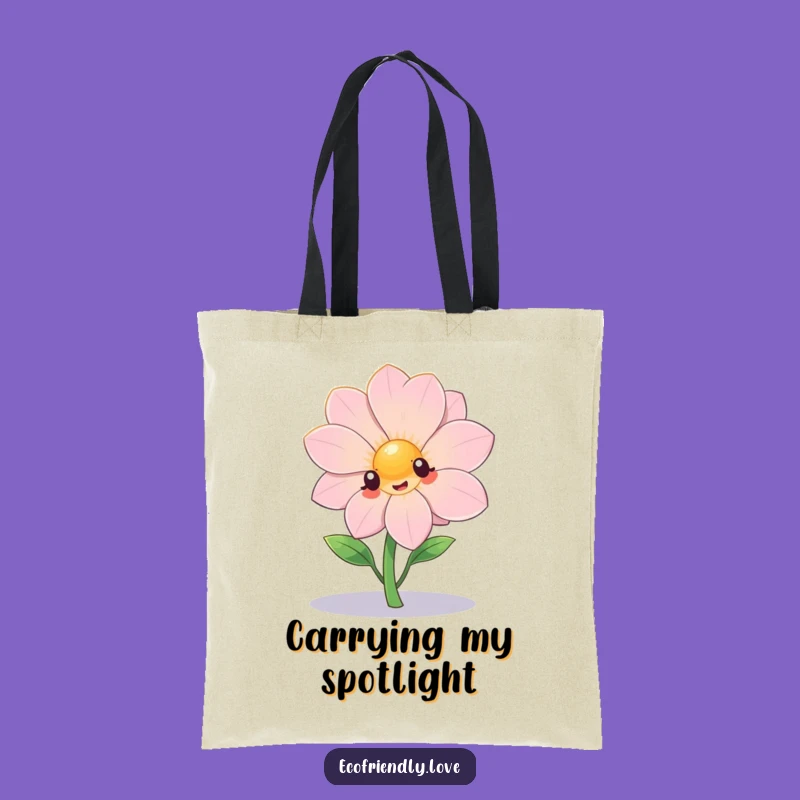 Funny Kawaii Flower Star Tote Bag - Carry Your Spotlight!
