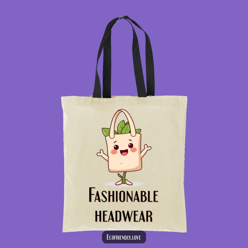 Funny Plant Tote Hat Tote Bag: Carry Your Style, Eco-Friendly Humor, Funny Gift