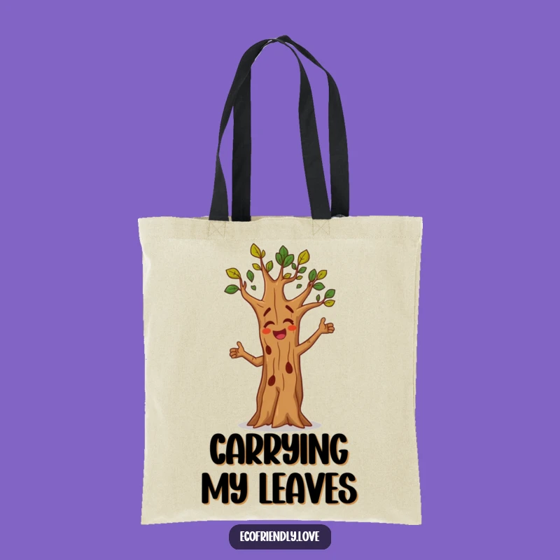 Funny Tree Dance Tote Bag: Carry Your Moves, Vibrant Fun, Ideal Gift!